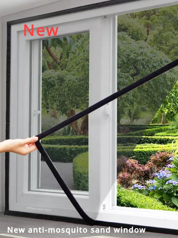DIY Self-Adhesive Mosquito Window Screen